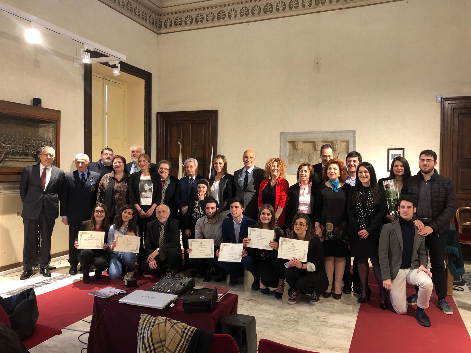 Premio di poesia Società Dante Alighieri, 8 aprile 2018, Arpino