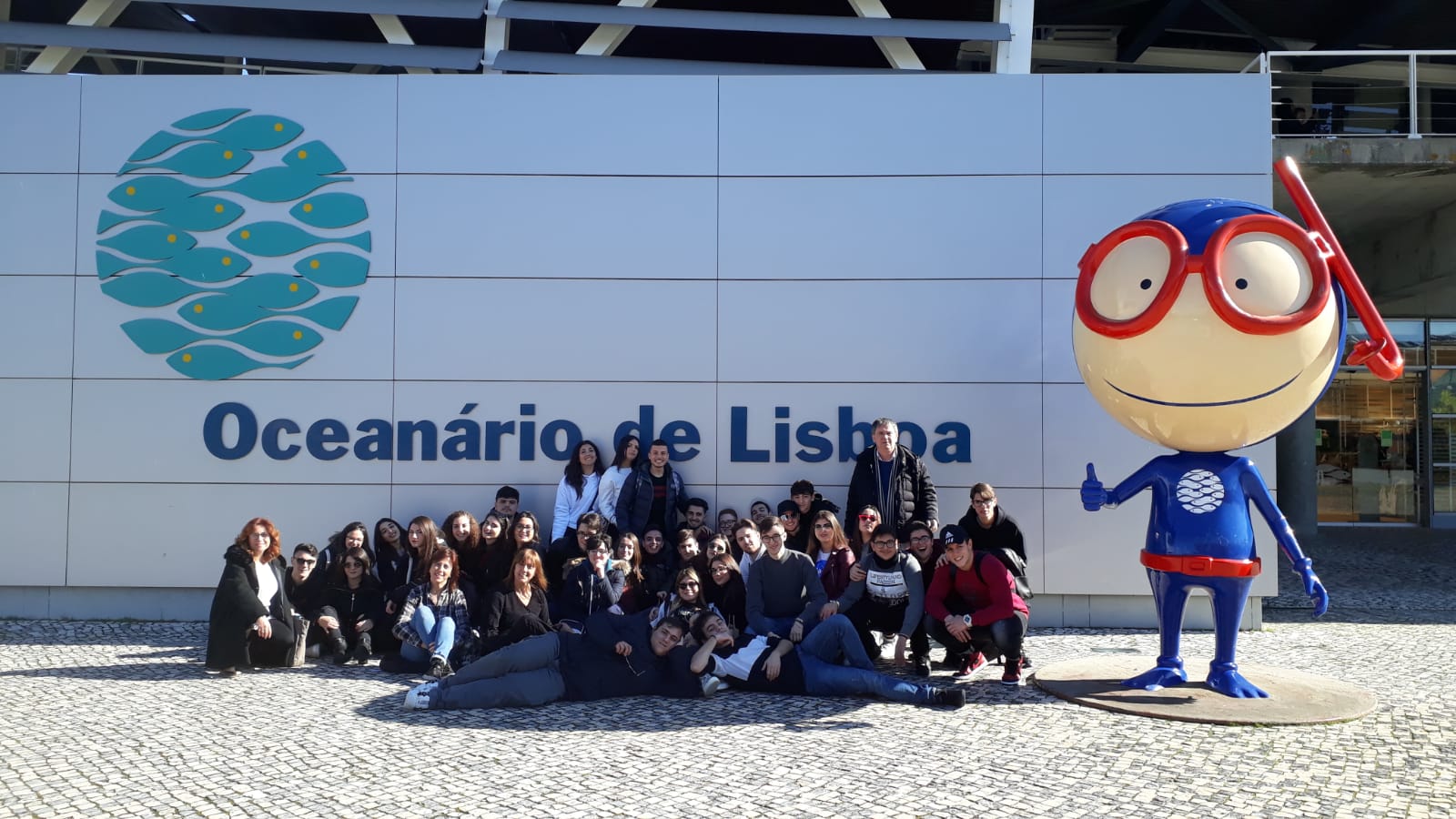 Viaggio d'istruzione a Lisbona, classi 5A e 5B, gennaio 2019