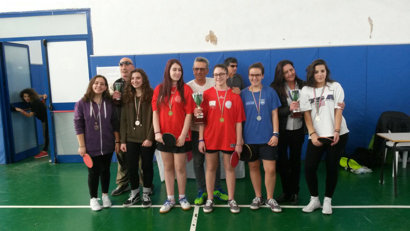 I posto fase provinciale Tennis Tavolo femminile - 29 marzo 2017